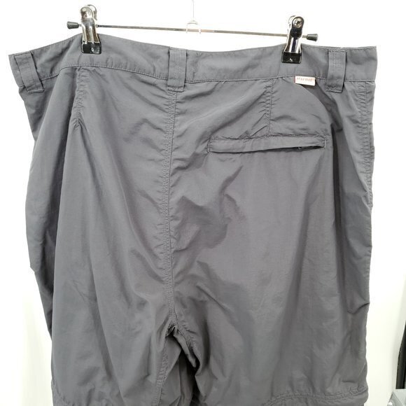 Men's Marmot Convertible Nylon Hiking Shorts/Pants L/36"W/31"L Gray - Picture 6 of 16